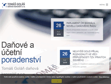 Tablet Screenshot of golan.cz